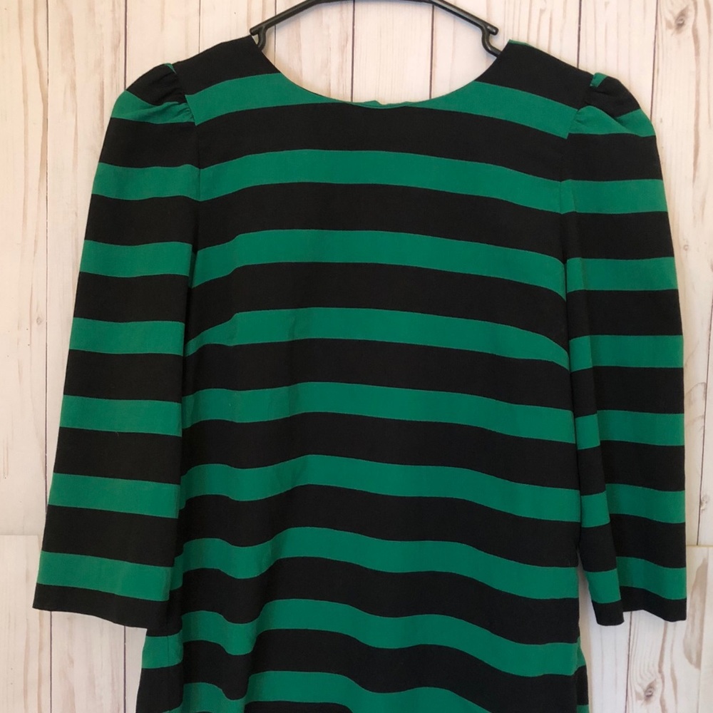 Zara Black & Green three Quart length Shirt